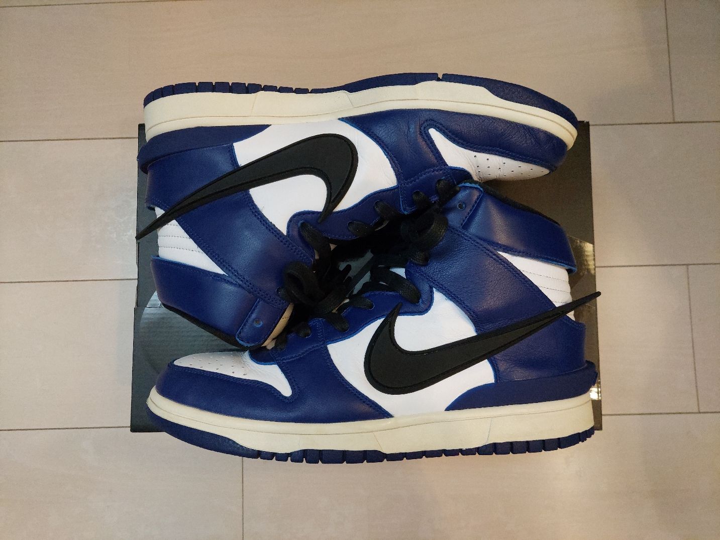 AMBUSH × NIKE DUNK HIGH "DEEP ROYAL"