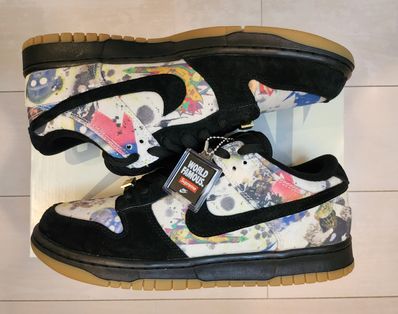 Supreme × Nike SB Dunk Low "Rammellzee"