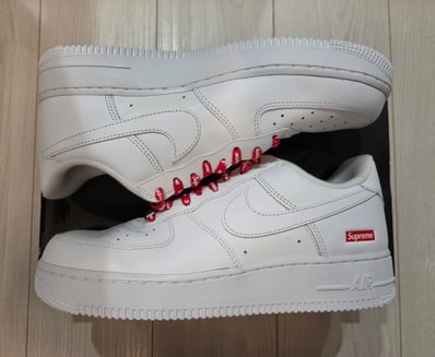 Supreme × Nike Air Force 1 Low "White"