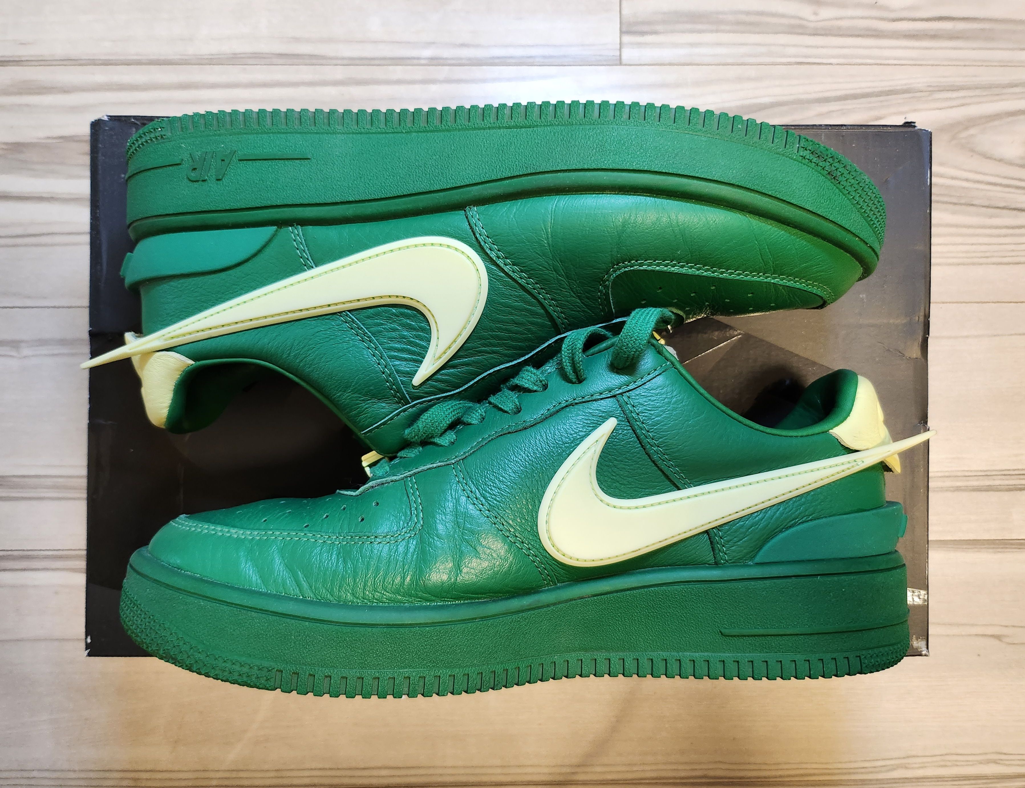 AMBUSH × Nike Air Force 1 Low "Pine Green and Citron"