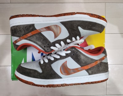 Crushed Skate Shop × Nike SB Dunk Low QS "Olive Grey/Mantra Orange"