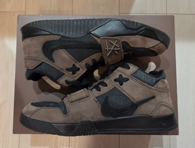 Travis Scott × Nike Jordan Jumpman Jack TR CJ1 T-Rexx "Black and Dark Mocha"