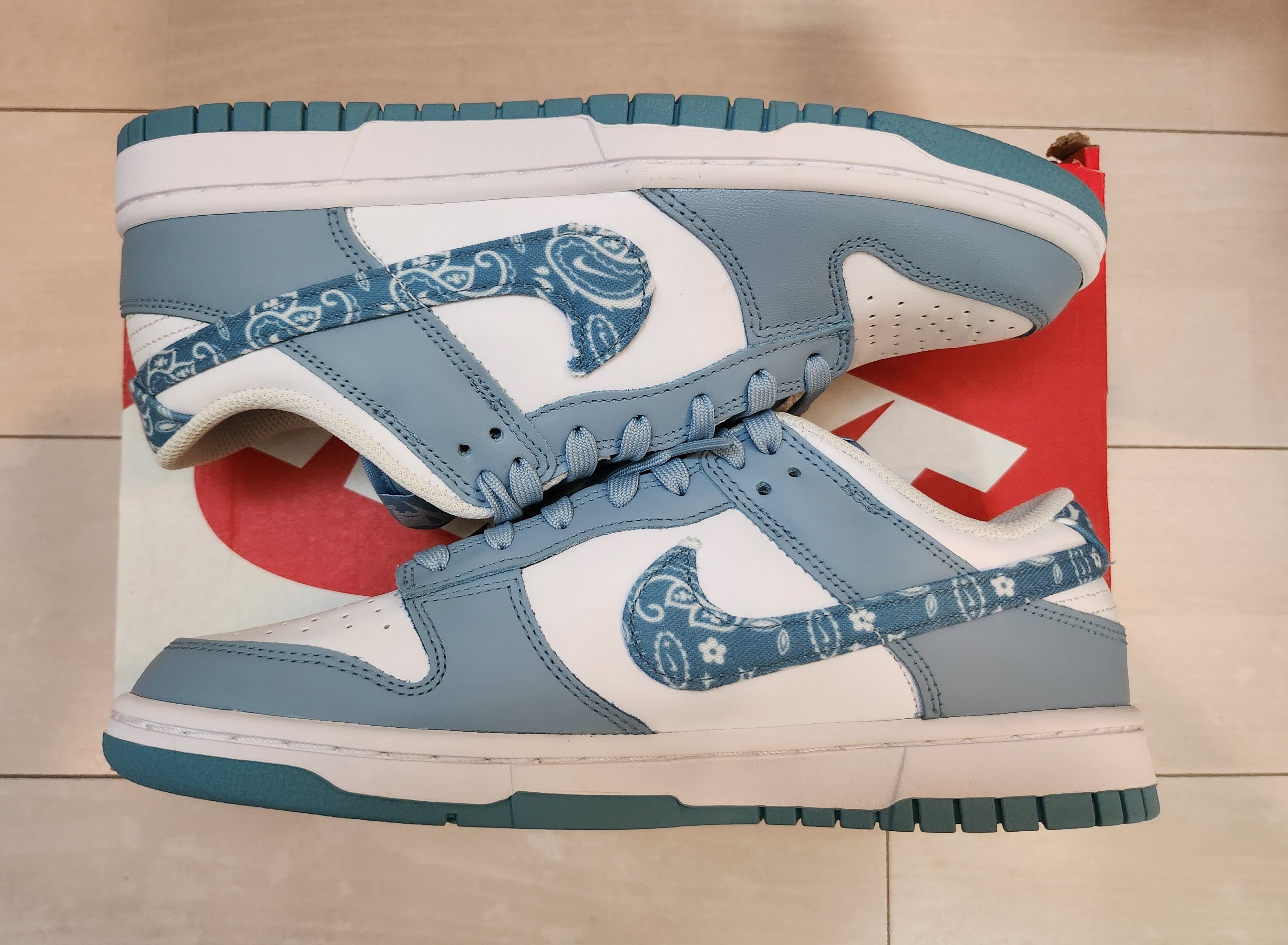 Nike Women's Dunk Low ESS "Blue Paisley"