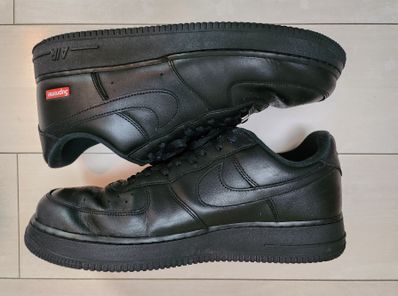 Supreme × Nike Air Force 1 Low "Black"