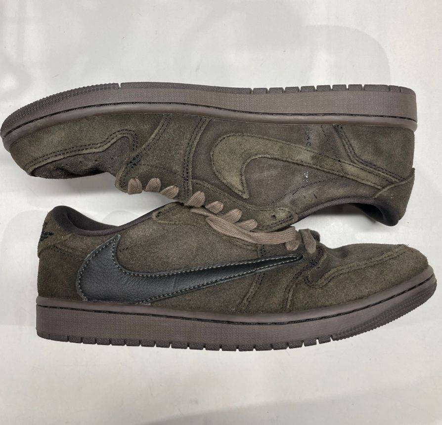 Travis Scott × Nike Air Jordan 1 Low OG SP "Velvet Brown and Dark Mocha"