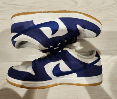 Nike SB Dunk Low "Los Angeles Dodgers/Deep Royal Blue"