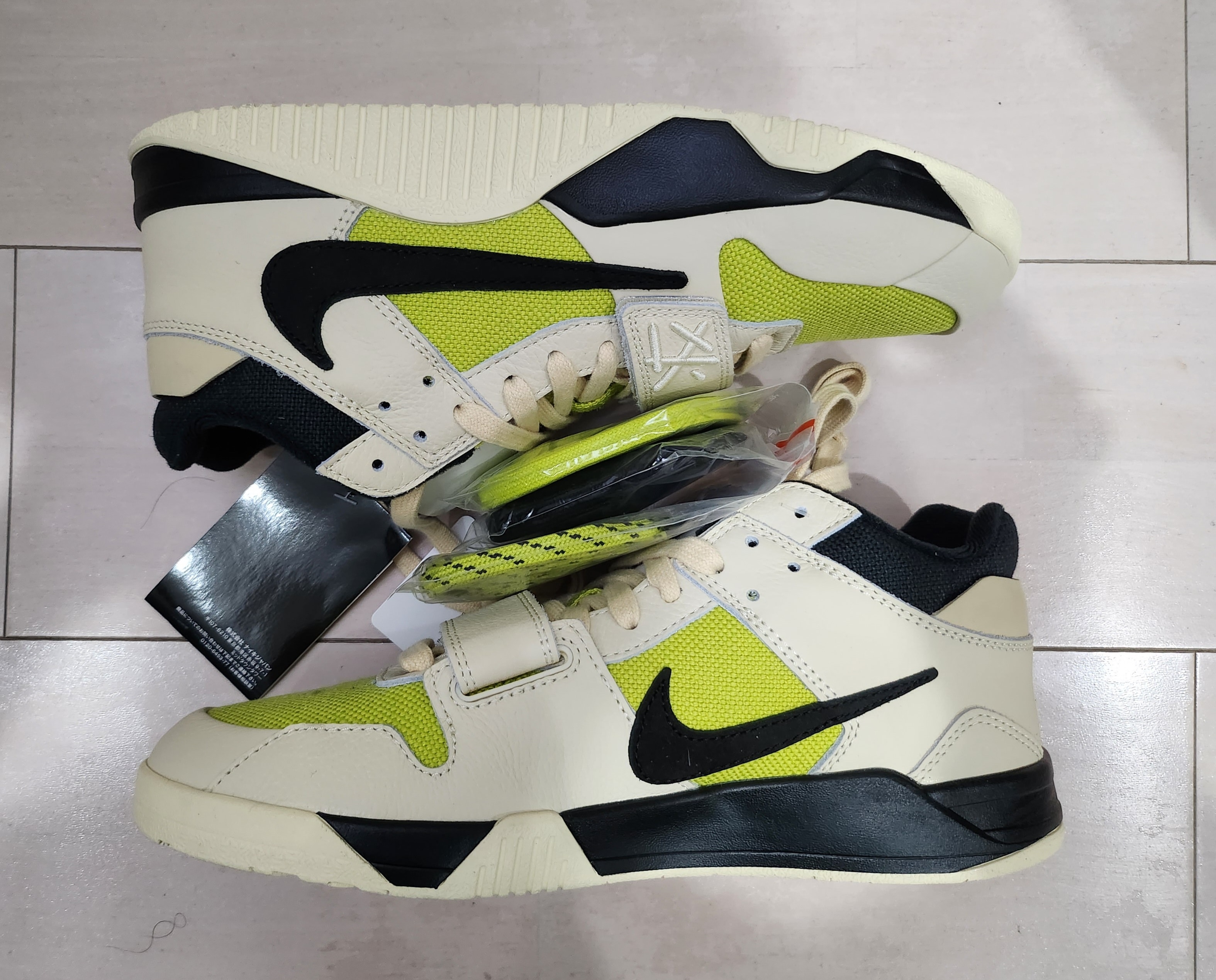 Travis Scott × Nike Jordan Jumpman Jack TR CJ1 T-Rexx "Bright Cactus"