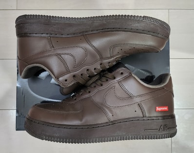 Supreme × Nike Air Force 1 Low "Baroque Brown"