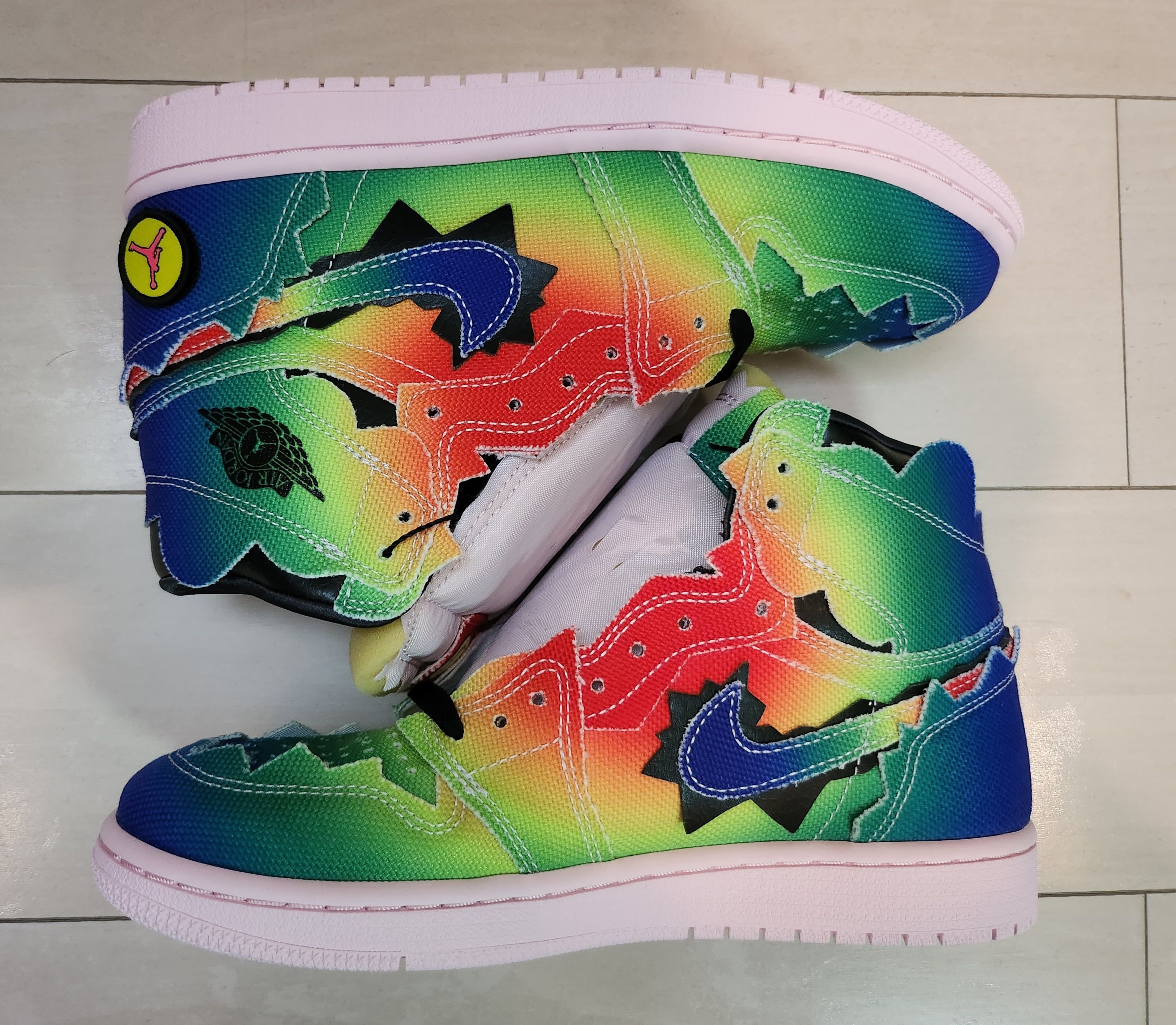 J Balvin × Nike Air Jordan 1 High OG "Rainbow"