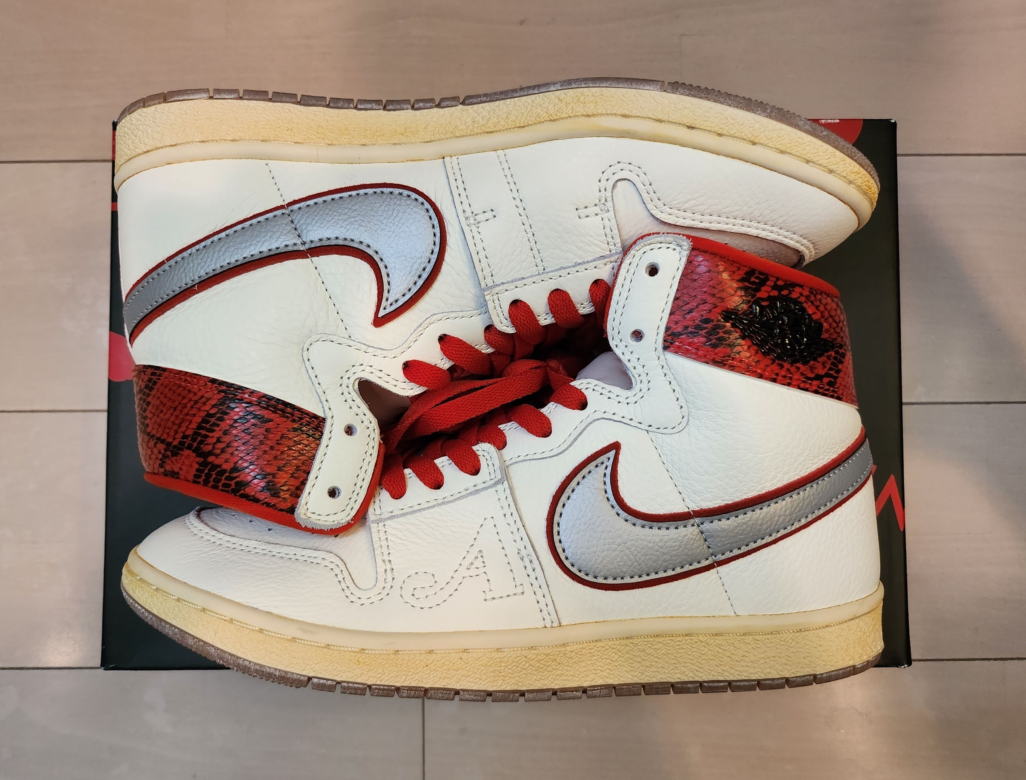 Awake NY × Nike Jordan Air Ship SP "University Red"