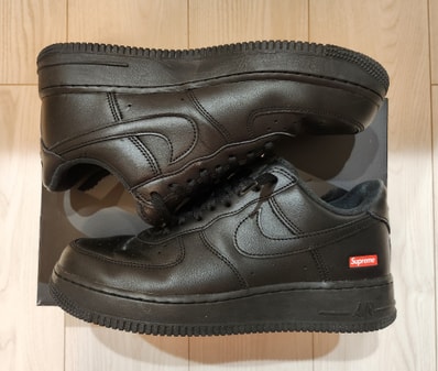 Supreme × Nike Air Force 1 Low "Black"