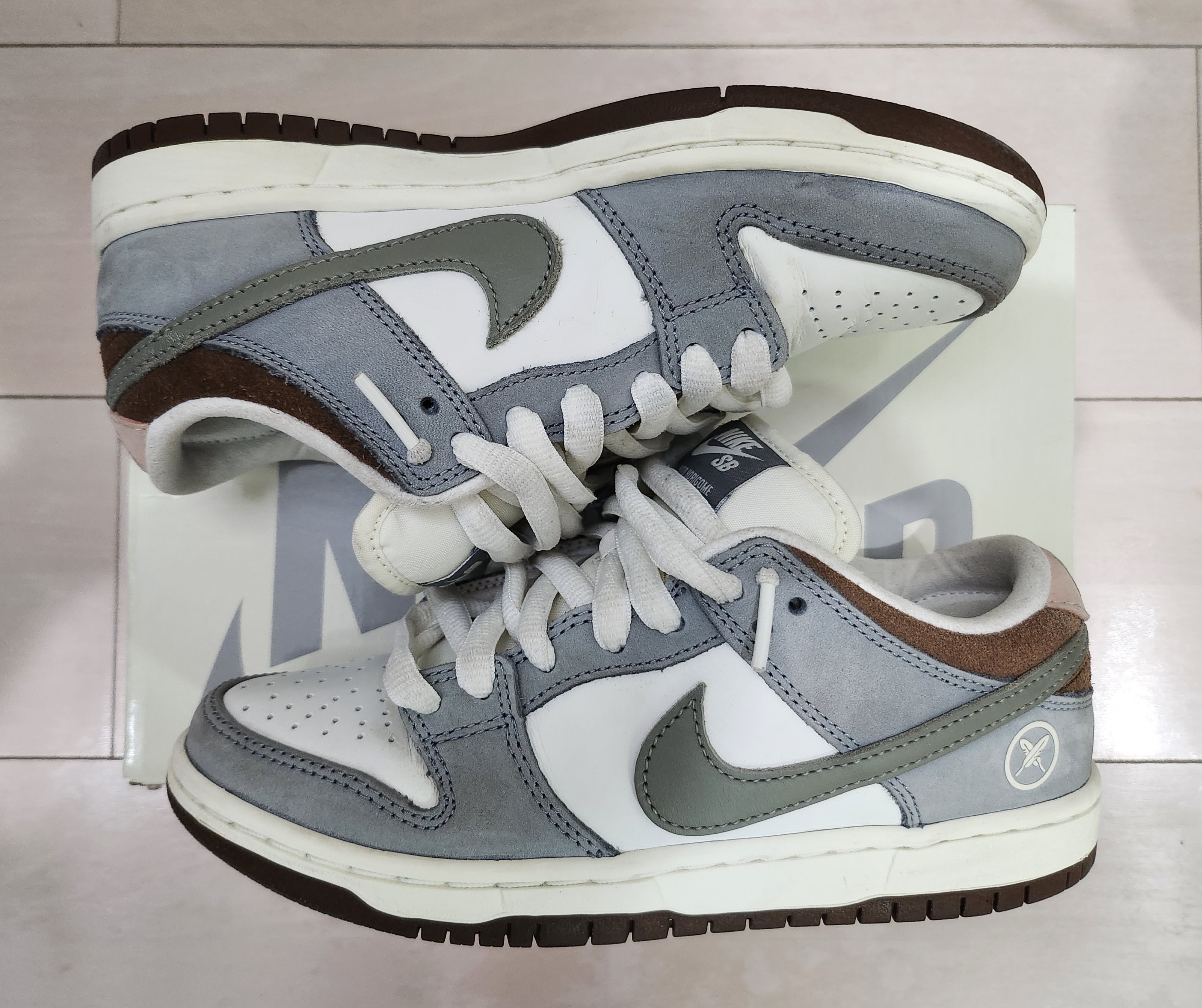 堀米 雄斗(Yuto Horigome) × Nike SB Dunk Low Pro QS "Wolf Grey"