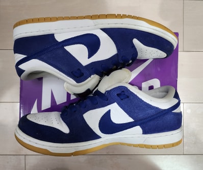 Nike SB Dunk Low "Los Angeles Dodgers/Deep Royal Blue"