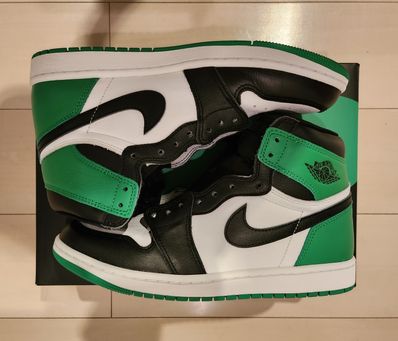 Nike Air Jordan 1 Retro High OG "Celtics/Black and Lucky Green" (2023)