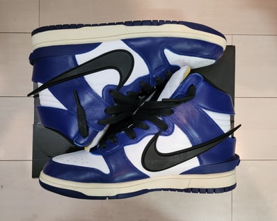 Ambush × Nike Dunk High "Deep Royal"