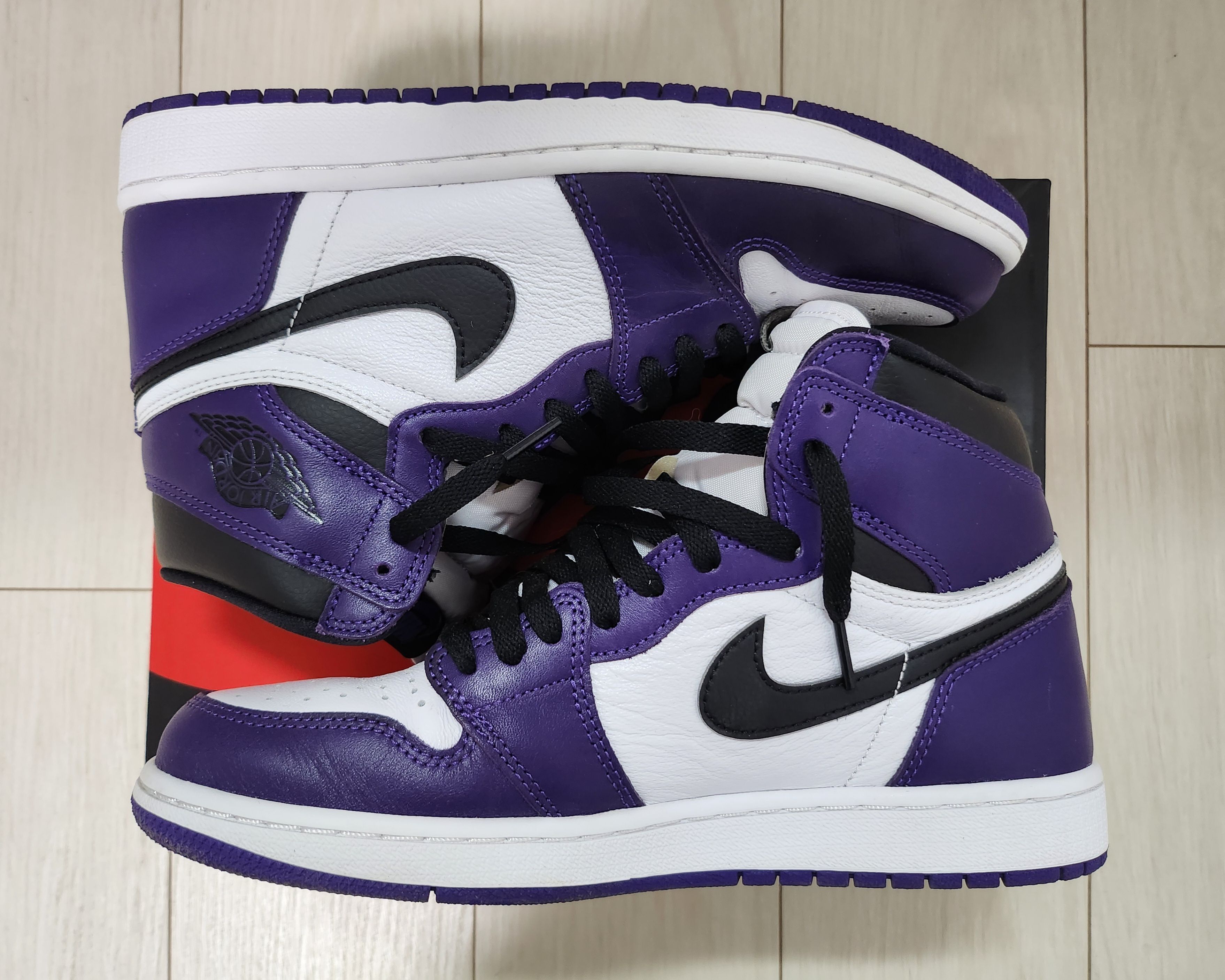 Nike Air Jordan 1 Retro High OG "Court Purple White/Black" (2020)