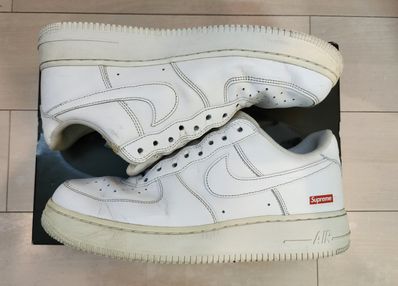 Supreme × Nike Air Force 1 Low "White"