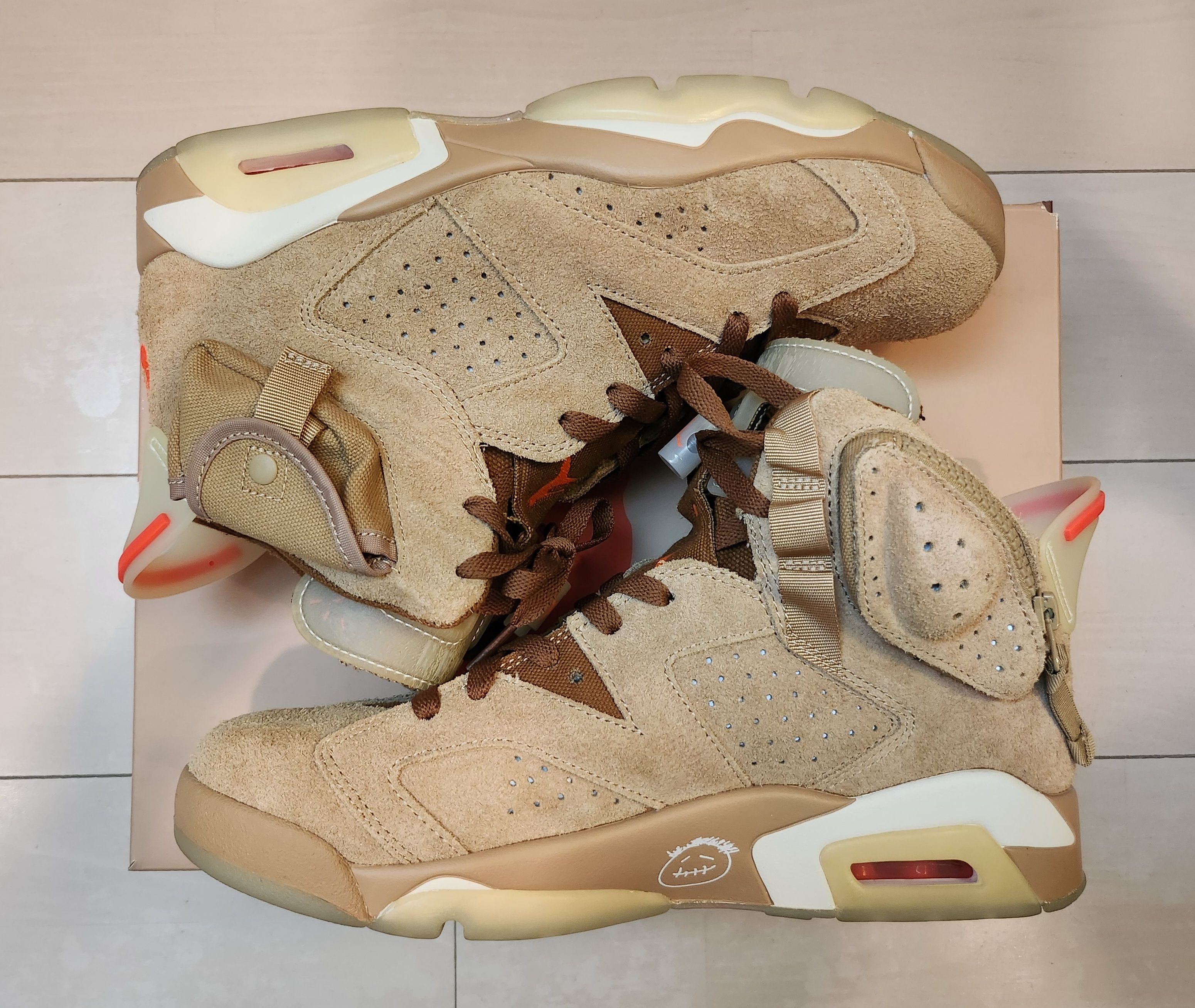 Travis Scott × Nike Air Jordan 6 "British Khaki"