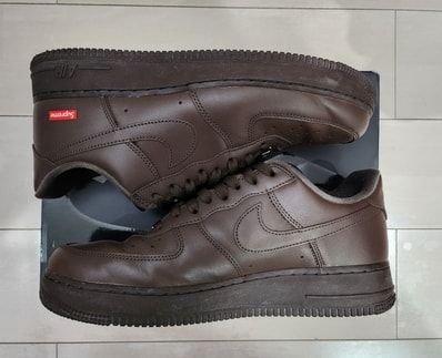Supreme × Nike Air Force 1 Low "Baroque Brown"