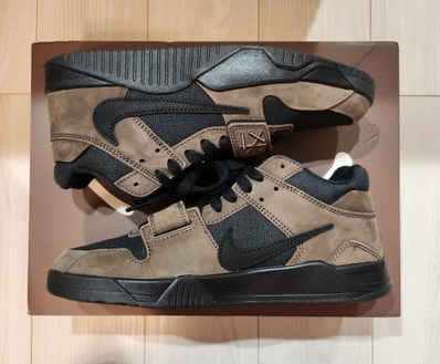 Travis Scott × Nike Jordan Jumpman Jack TR CJ1 T-Rexx "Black and Dark Mocha"