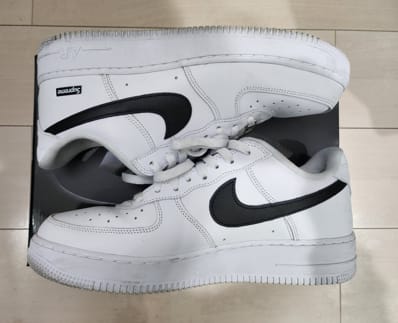 Supreme × Nike Air Force 1 Low "White/Black"