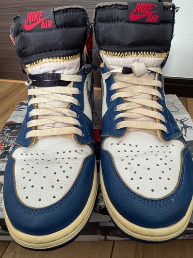 UNION × Nike Air Jordan 1 Retro High OG NRG "Storm Blue/Varsity Red"