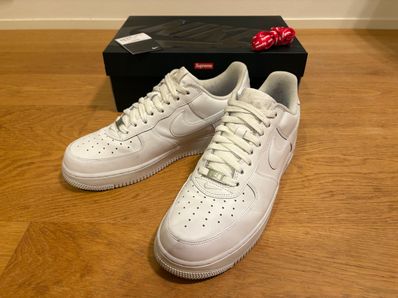Supreme × Nike Air Force 1 Low "White"