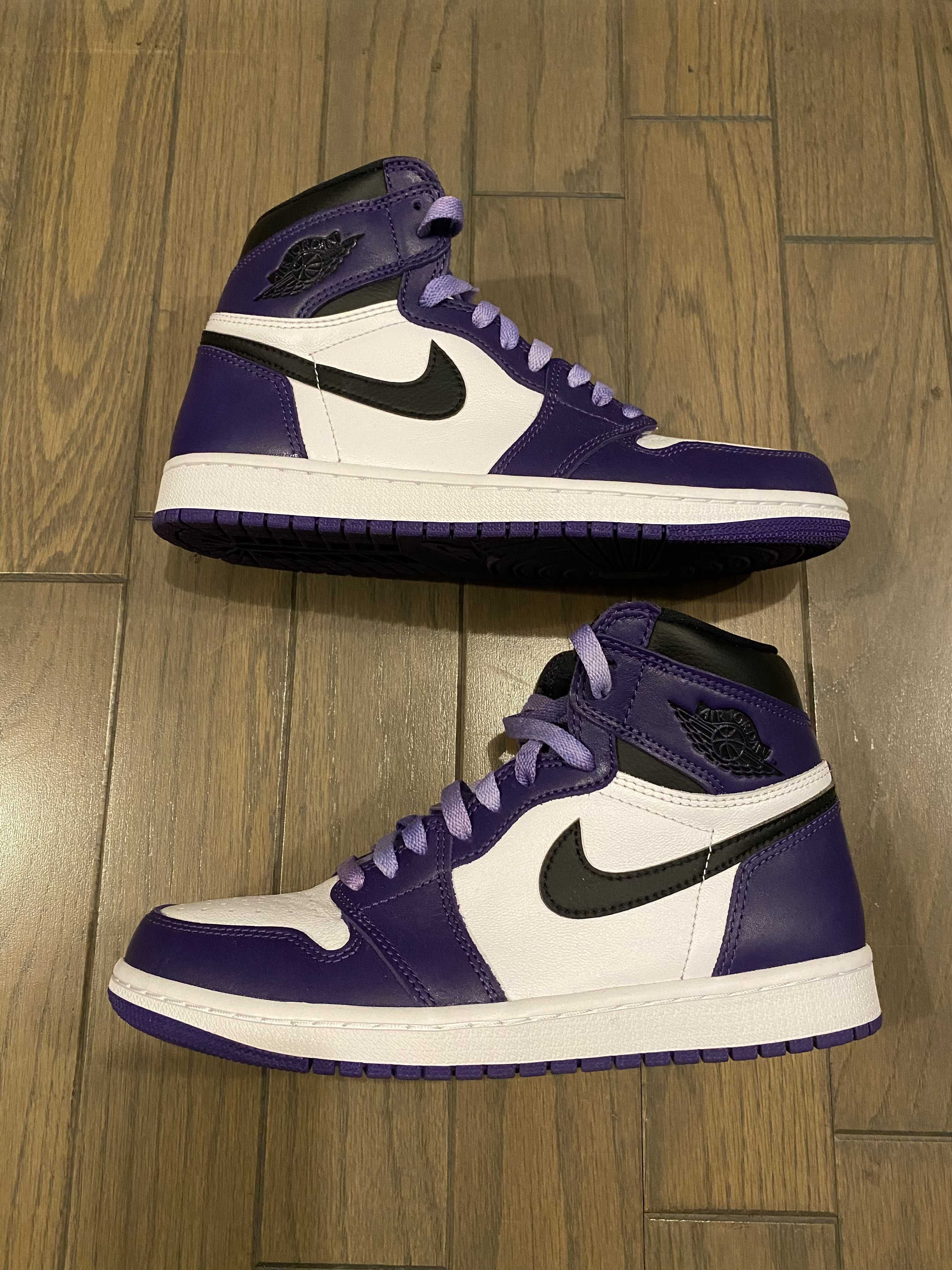 Nike Air Jordan 1 Retro High OG "Court Purple White/Black" (2020)
