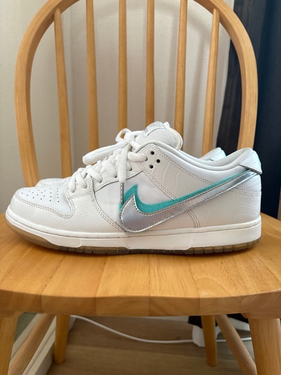 Diamond Supply Co. × Nike SB Dunk Low Pro "White"