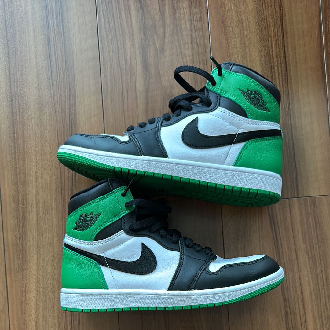 Nike Air Jordan 1 Retro High OG "Celtics/Black and Lucky Green" (2023)