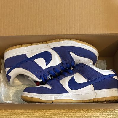 Nike SB Dunk Low "Los Angeles Dodgers/Deep Royal Blue"