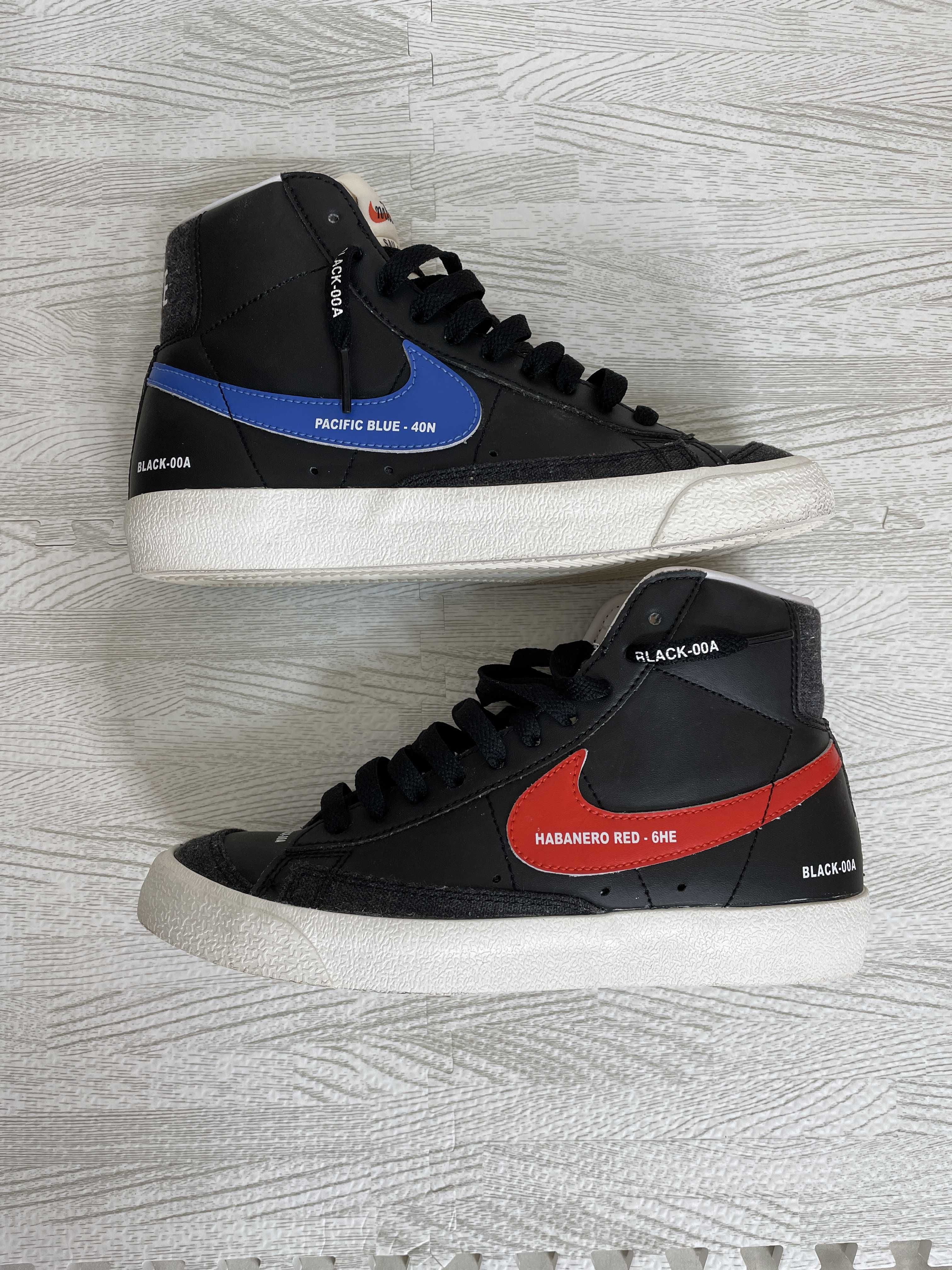 NIKE Women's BLAZER MID '77 "BLACK"