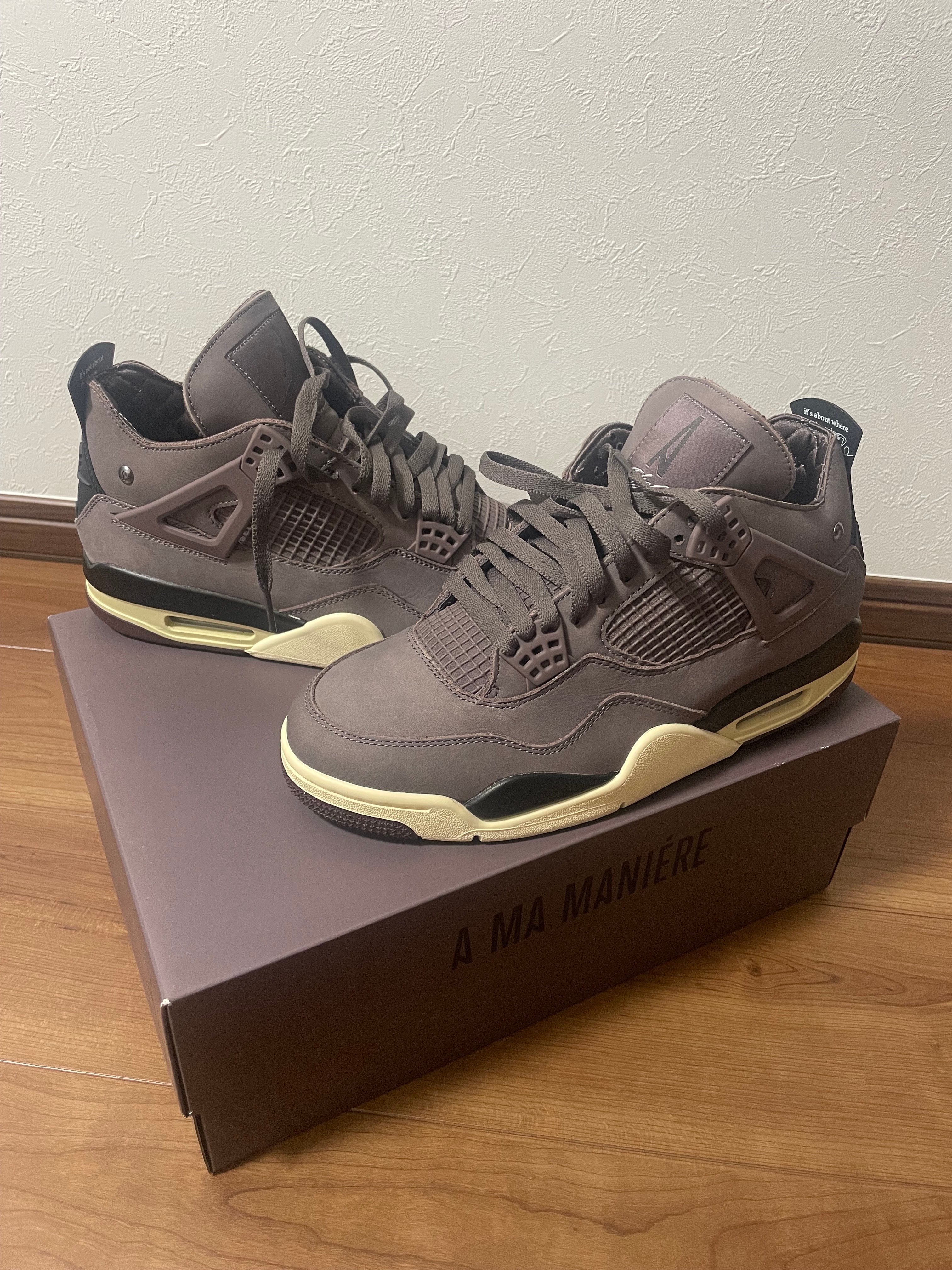 A Ma Maniere × Nike Air Jordan 4 "Violet Ore"