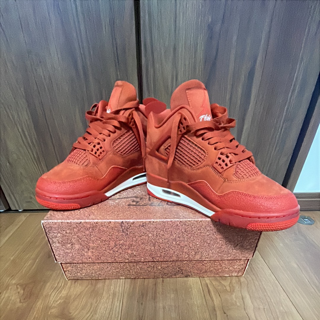 Nigel Sylvester × Nike Air Jordan 4 Retro OG "Brick By Brick"