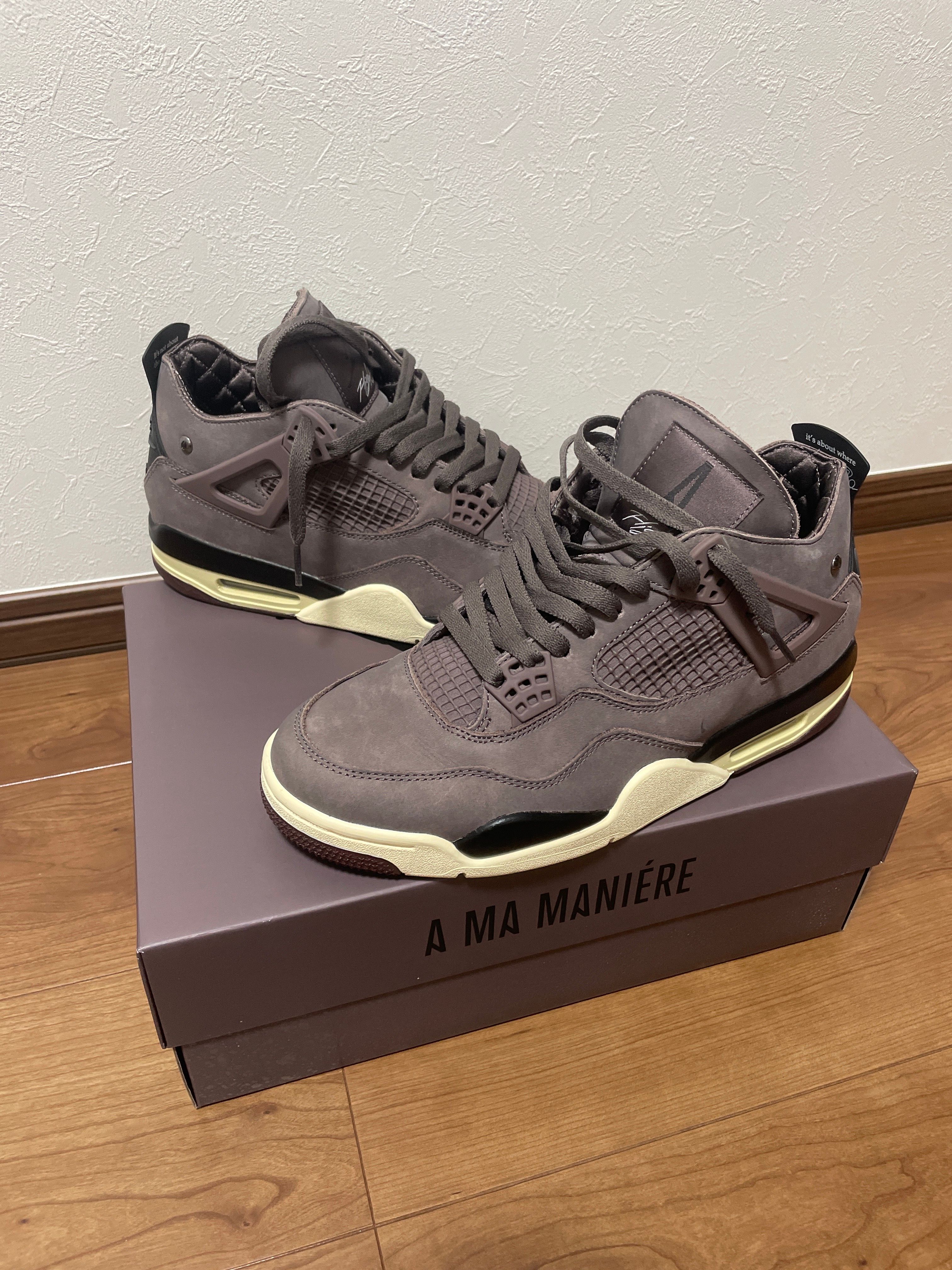 A Ma Maniere × Nike Air Jordan 4 "Violet Ore"