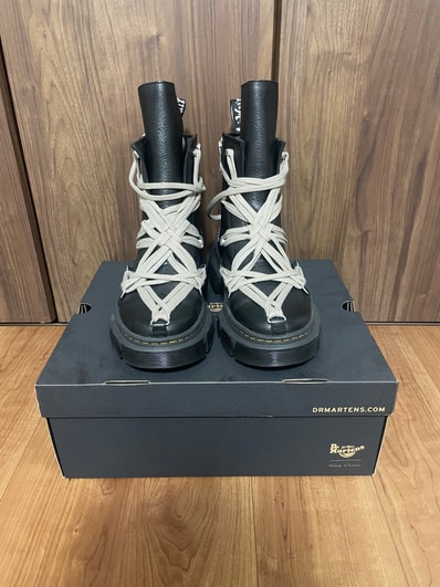 Rick Owens × Dr.Martens 1460 DMXL Mega Lace Boot "Black"