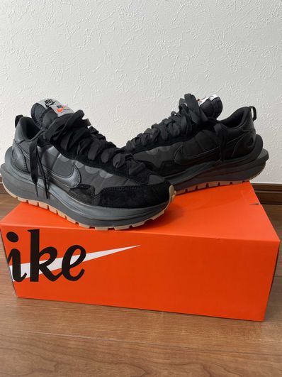 sacai × Nike VaporWaffle "Black Gum"