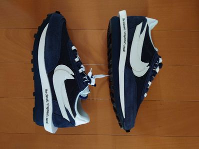 Fragment × sacai × Nike LD Waffle "Blackended Blue"