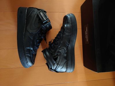 COMME des GARCONS × NIKE AIR FORCE 1 MID "BLACK"