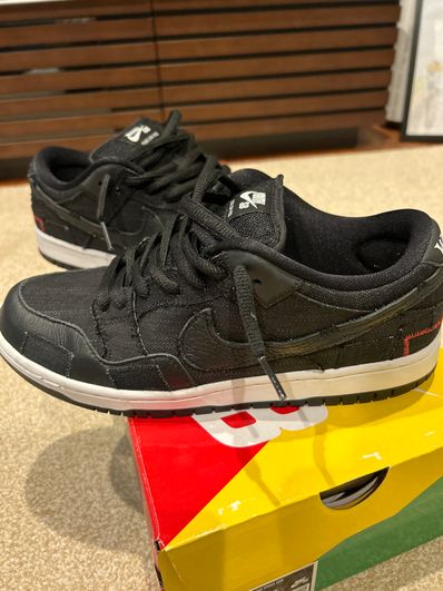 Wasted Youth × Nike SB Dunk Low "Black Denim" / VERDY