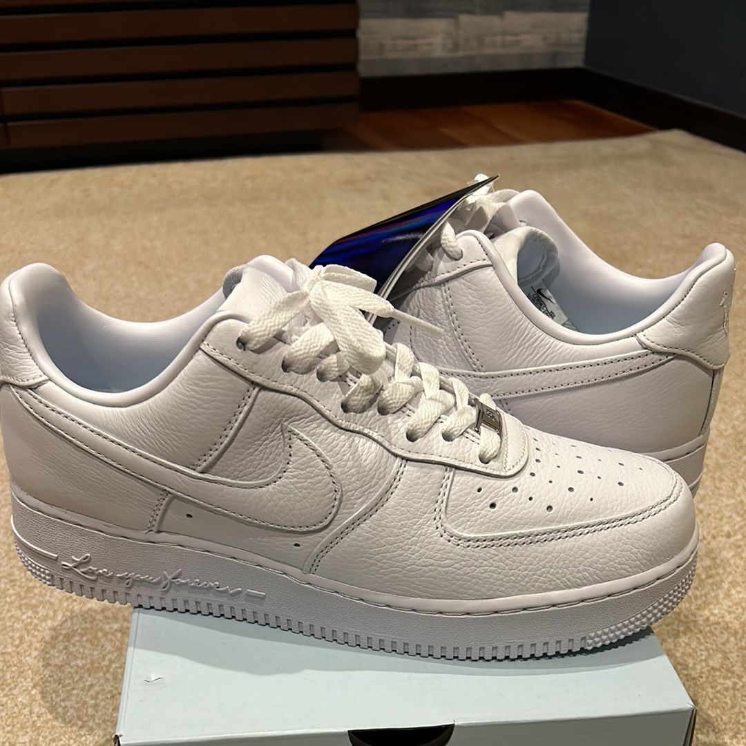 Drake NOCTA × Nike Air Force 1 Low "Love You Forver/White"