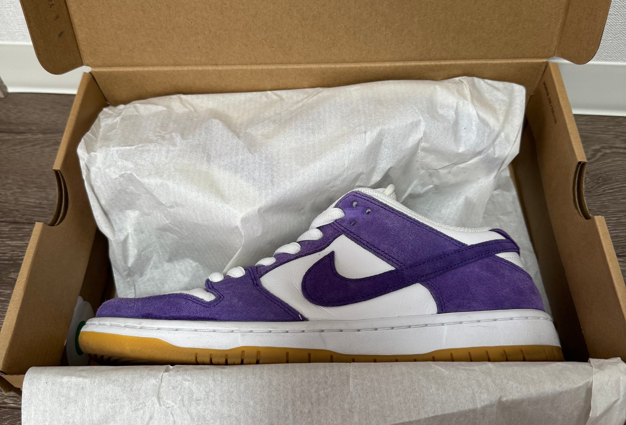 Nike SB Dunk Low Pro ISO Orange Label "Court Purple Gum"