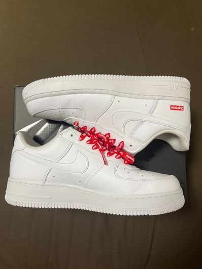 Supreme × Nike Air Force 1 Low "White"