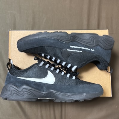 fragment design × Nike Air Zoom Spiridon SP "Black"