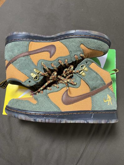 PASS~PORT × Nike SB Dunk High "Work Boot"