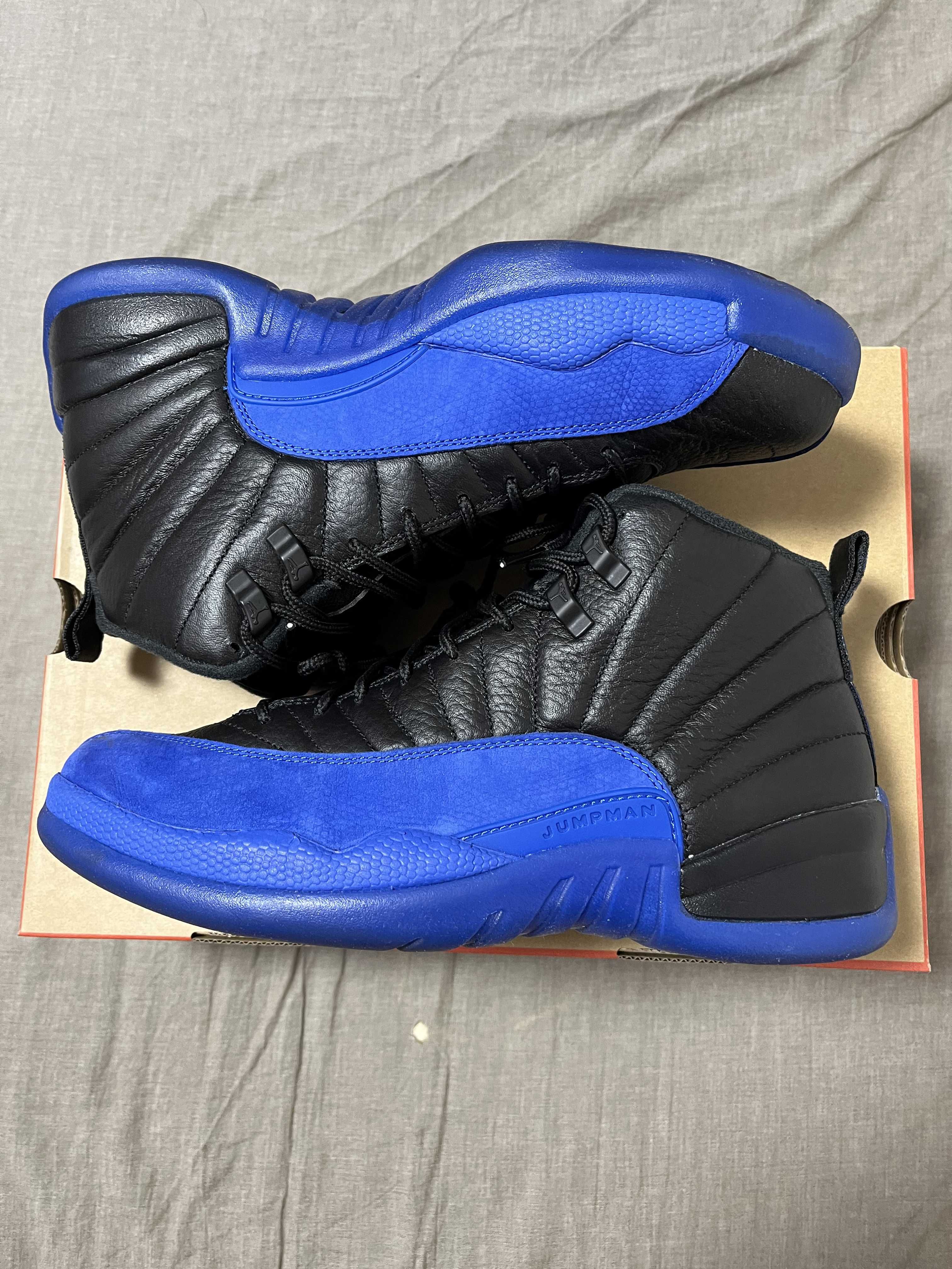 NIKE AIR JORDAN 12 "BLACK GAME ROYAL"