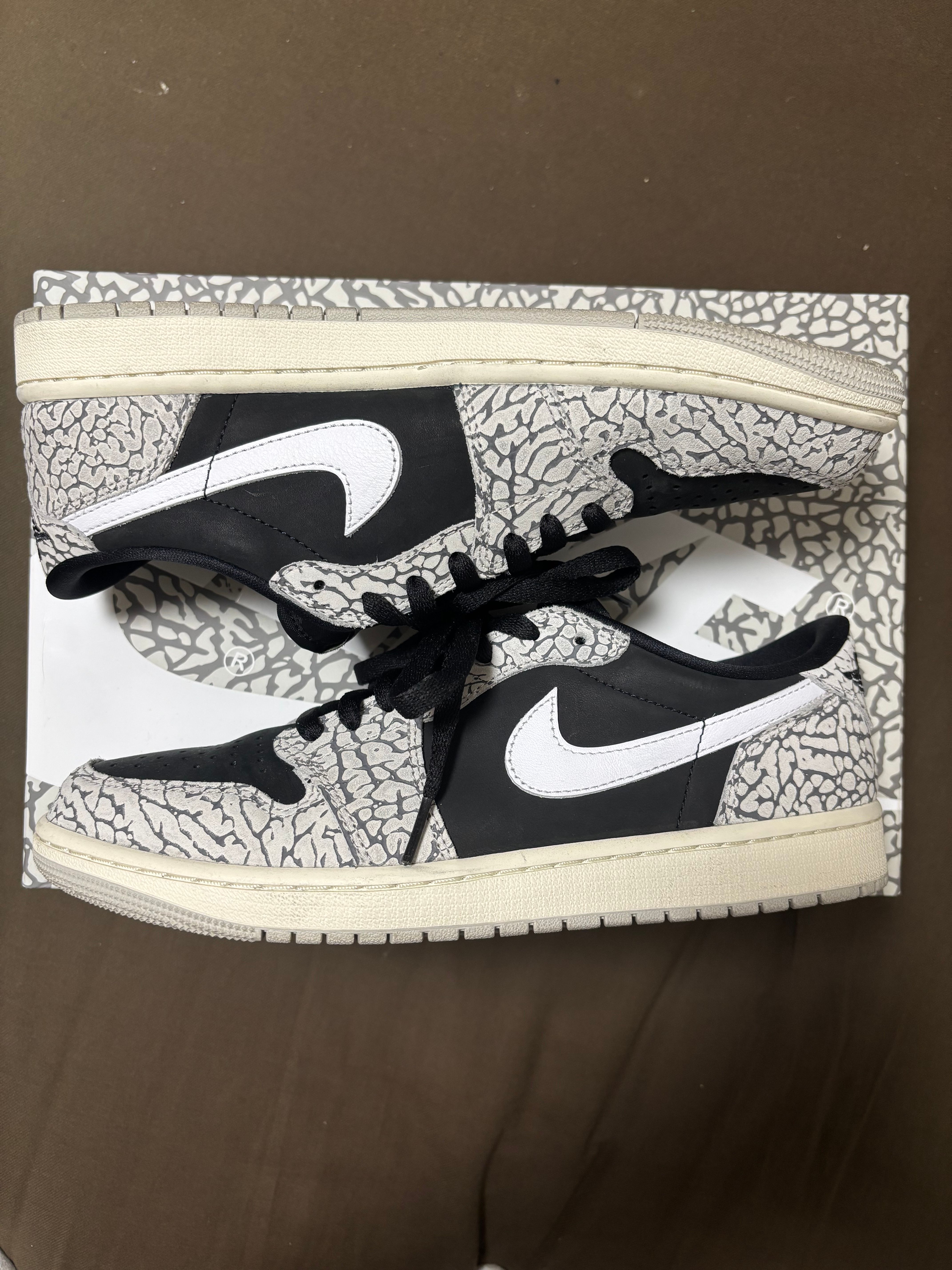 Nike Air Jordan 1 Retro Low OG "Black Cement"