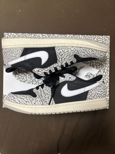 Nike Air Jordan 1 Retro Low OG "Black Cement"