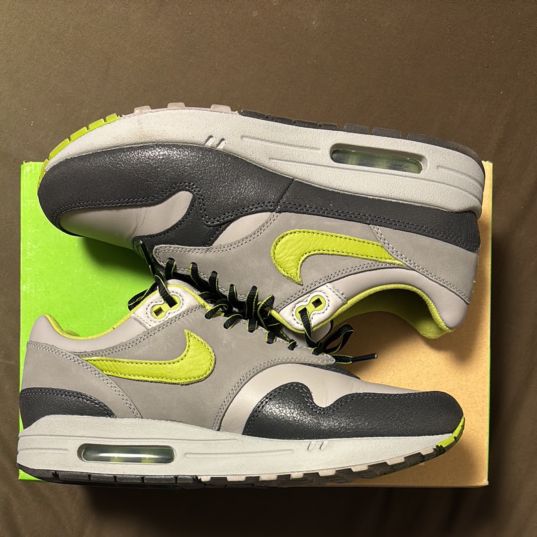 HUF × Nike Air Max 1 "Anthracite and Medium Grey"