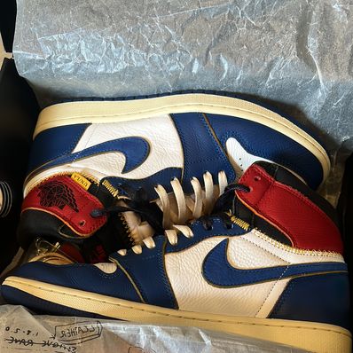Union × Nike Air Jordan 1 Retro High OG NRG "Storm Blue/Varsity Red"